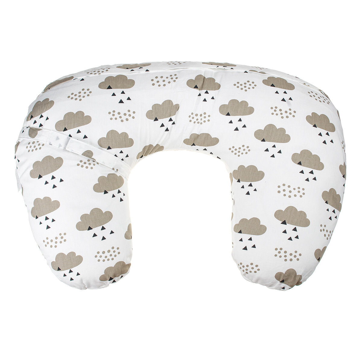 Newborn Baby Cot Pillow - Anti Flat Head, Neck Support, Anti Roll Cushion for Infants