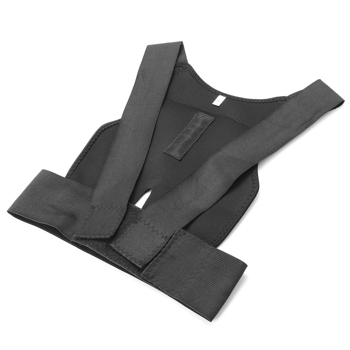 Magnet Posture Corrector Brace for Men - Shoulder and Back Support Strap Belt