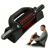 Electric Roller Massage Impactor 50x15cm | Red Light Therapy 660nm | 6-Speed Deep Muscle | TypeC Rechargeable 4000mAh | Full Body Massager