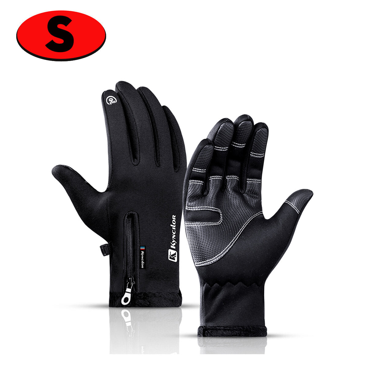 Winter Warm Windproof Waterproof Touch Screen Gloves for Skiing, Riding, Biking, and Motorcycling