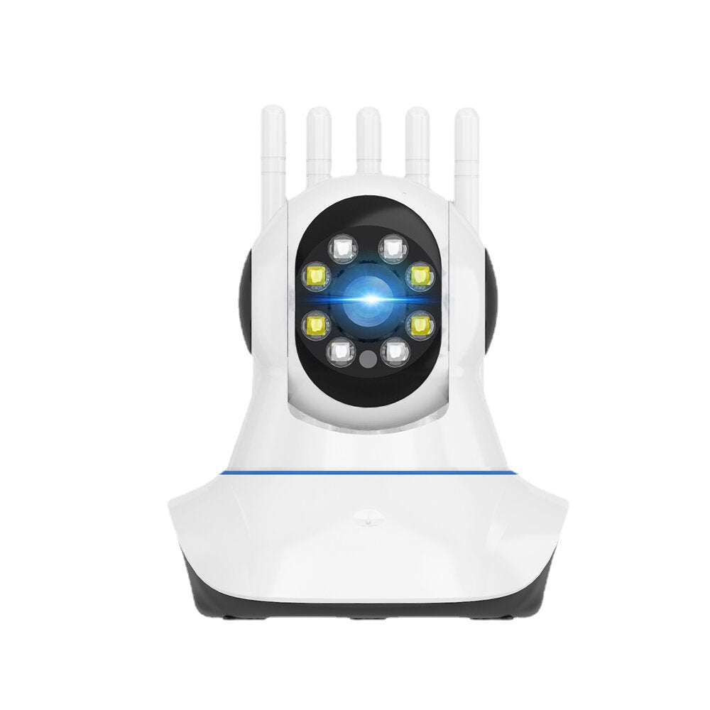 1080P PTZ WiFi IP Camera - 360 Degree View, Two-Way Audio, Night Vision