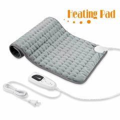 110-240V 120W 6-Level Electric Heating Mat with 4-Timer for Pain Relief and Physiotherapy