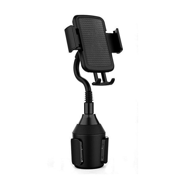 Universal 360 Degree Adjustable Car Cup Holder Mount for Phones & GPS Devices