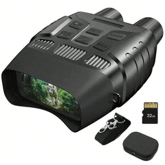 Digital Night Vision Goggles Binoculars for Adults - Infrared, 32GB Memory, HD Display, Rechargeable Battery