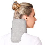 Red Light Therapy Neck Massager, Heated Vibration Wrap for Cervical Spine Pain Relief, Stiff Neck & Tension Support
