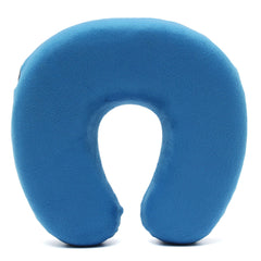 Soft Velour Memory Foam U-Shaped Neck Support Pillow for Car Comfort