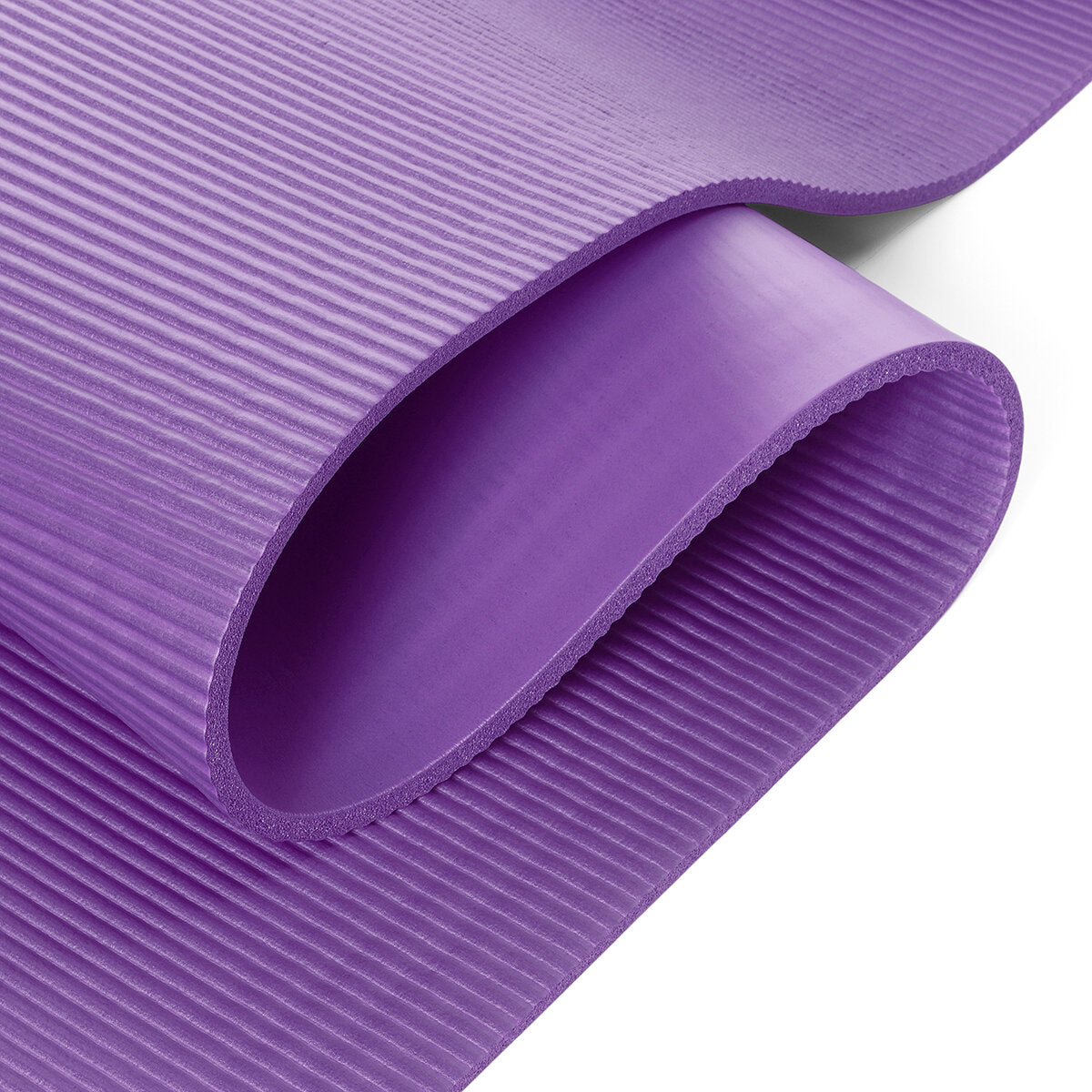 10mm Non-Slip Yoga Mat - Tasteless, Thick Fitness Pilates Mat for Home Gym and Sports