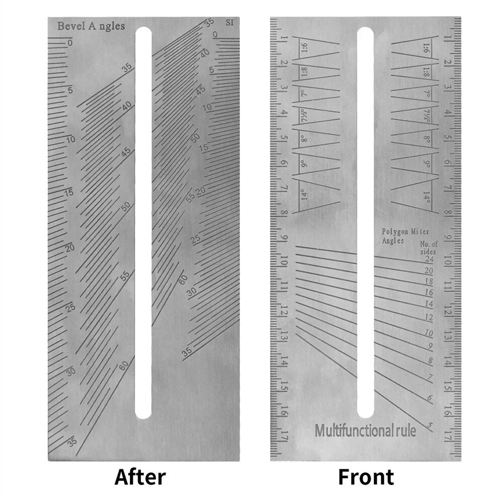Best T-Type Square Ruler for Woodworking - Stainless Steel Marking Gauge
