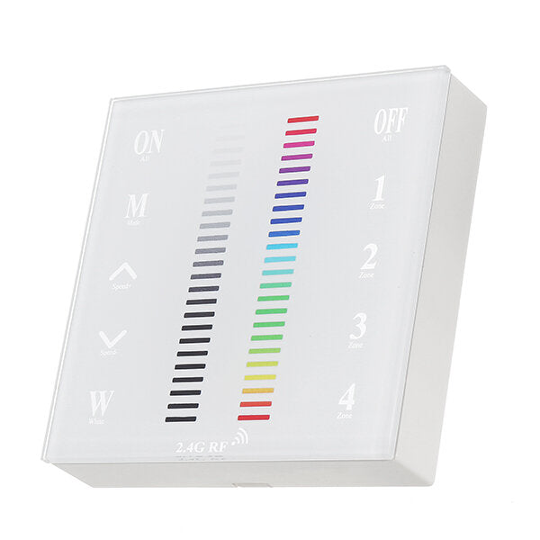 DC12-24V 2.4G Touch Switch Remote + RGB LED Controller for Strip Lights