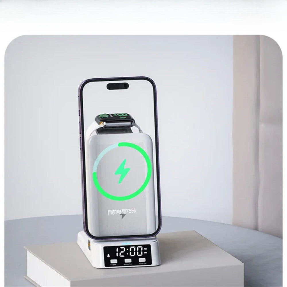 Fast Wireless Charger Bracket for Qi Phones: iPhone, Huawei, Samsung, AirPods, Watch