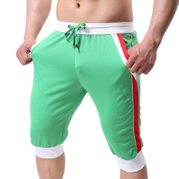 Men's PRO Fitness Jogger Running Sweatpants - Casual Drawstring Sports Shorts