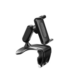 360 Degree Rotation Car Phone Holder for Sun Visor and Dashboard