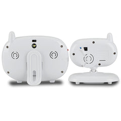 3.5" Baby Monitor with 2.4GHz Video, LCD Display, Night Vision, and Temperature Monitoring