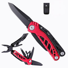 13-in-1 Multi-Function Folding Tool: Kitchen Bottle Opener, Pocket Multitool with Pliers, Saw Blade, Knife, Screwdriver