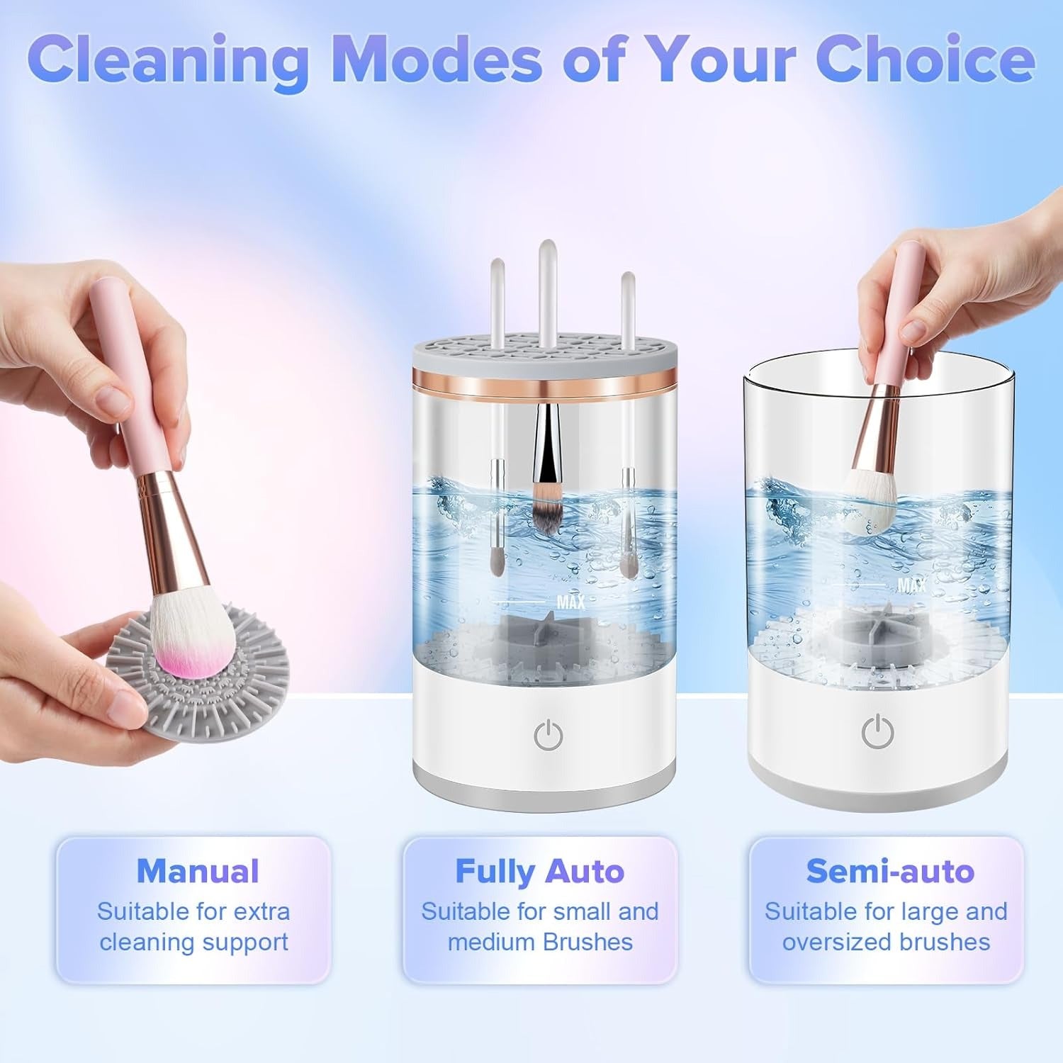 Automatic Electric Makeup Brush Cleaner USB Plug Portable Eyeshadow Brush Holder Holder Tools and Dryer Beauty Makeup Tools