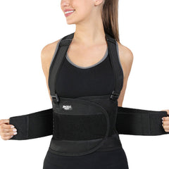 Adjustable Breathable Lumbar Support Belt for Pain Relief - Sport Protection Waist Brace