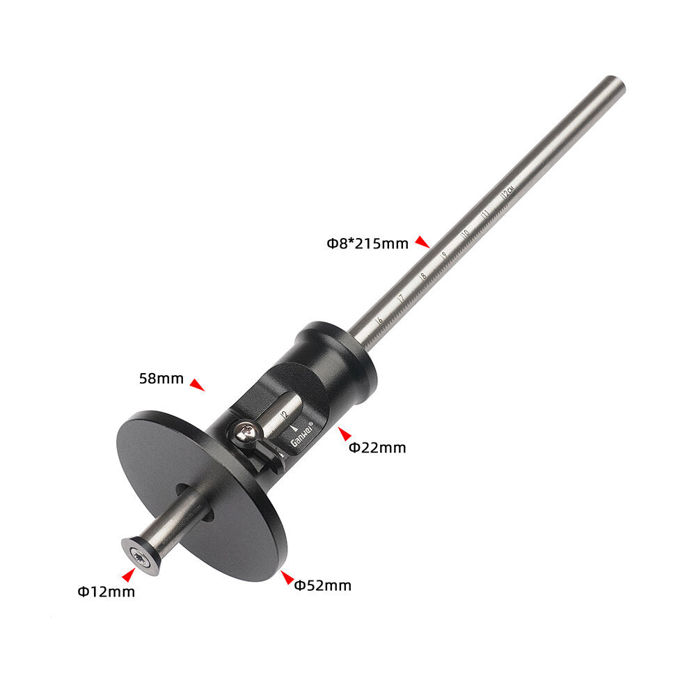 Aluminum Alloy Wheel Marking Gauge for Woodworking - Jig Tool Set & Scriber