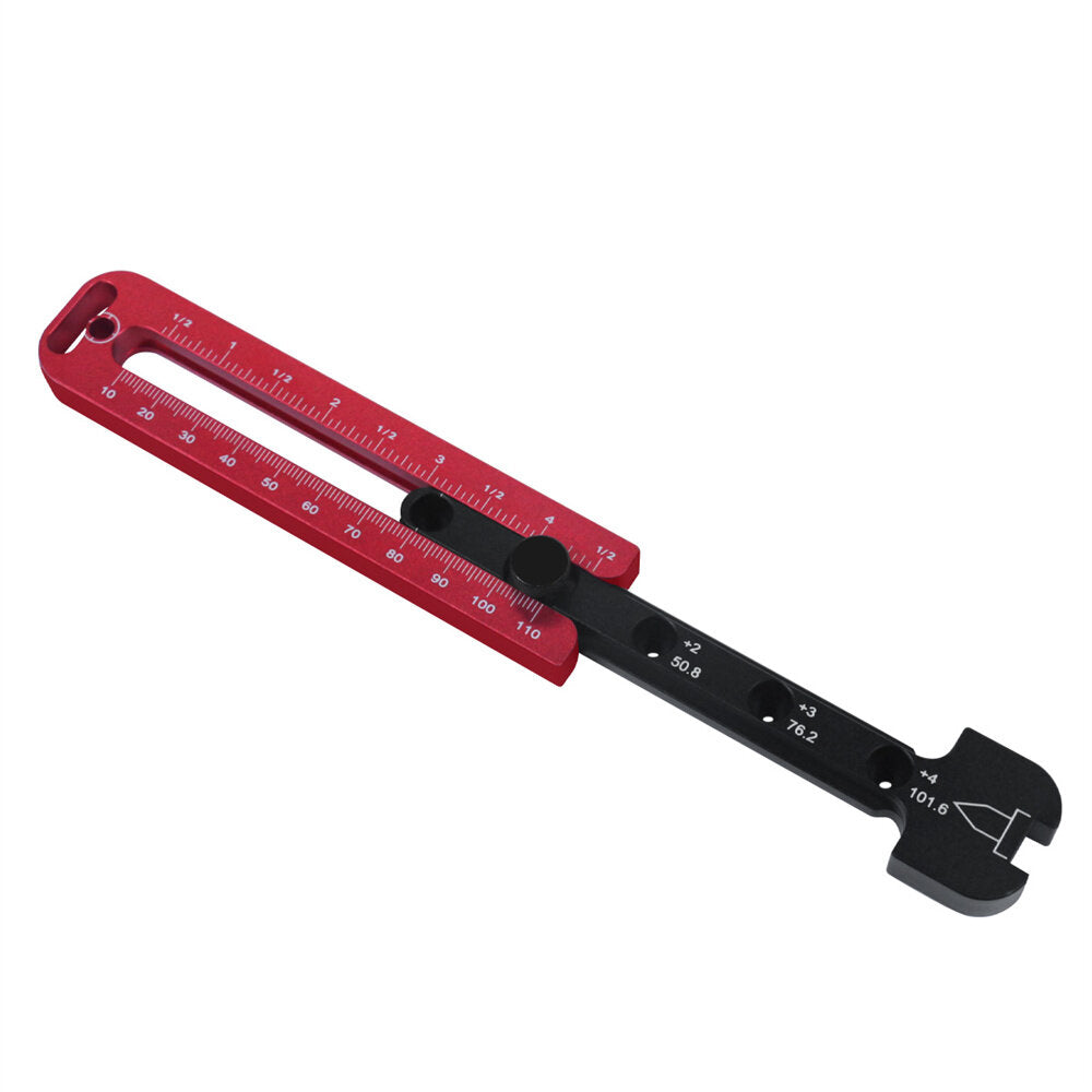 Adjustable Woodworking Compass - Metric/Inch Circle Drawing Tool & Scriber