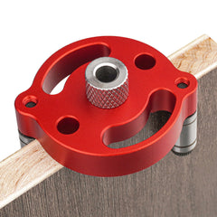 Precision Single Hole Puncher - Versatile Woodworking Tool with 6mm, 8mm, 10mm Drill Bits