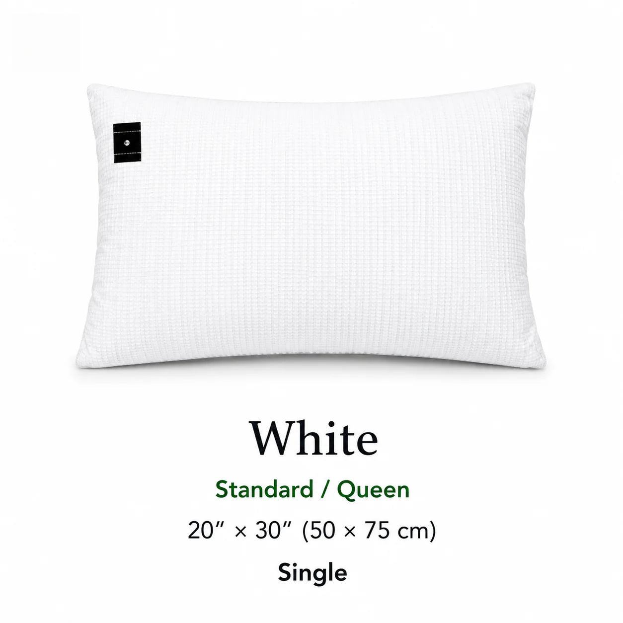 7HealthWell | EarthSc™ Grounding Pillowcase (Gray/White) - For Restful Sleep & Everyday Calm