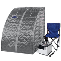 Portable Personal Steam Sauna Spa for Home Use - Relaxation and Detox Therapy