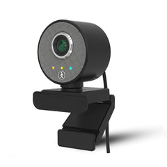 1080P USB Webcam with 360 Degree Panoramic View, Stereo Microphone for Live Streaming on Desktop and Laptop