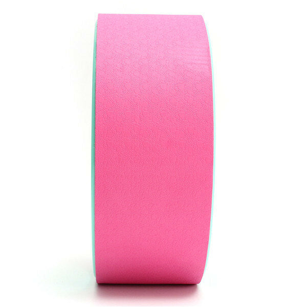 Yoga Wheel TPE Foam Roller for Back Massage, Physio, Gym, and Waist Shaping