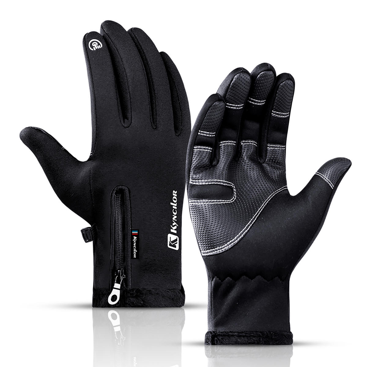 Winter Warm Windproof Waterproof Touch Screen Gloves for Skiing, Riding, Biking, and Motorcycling