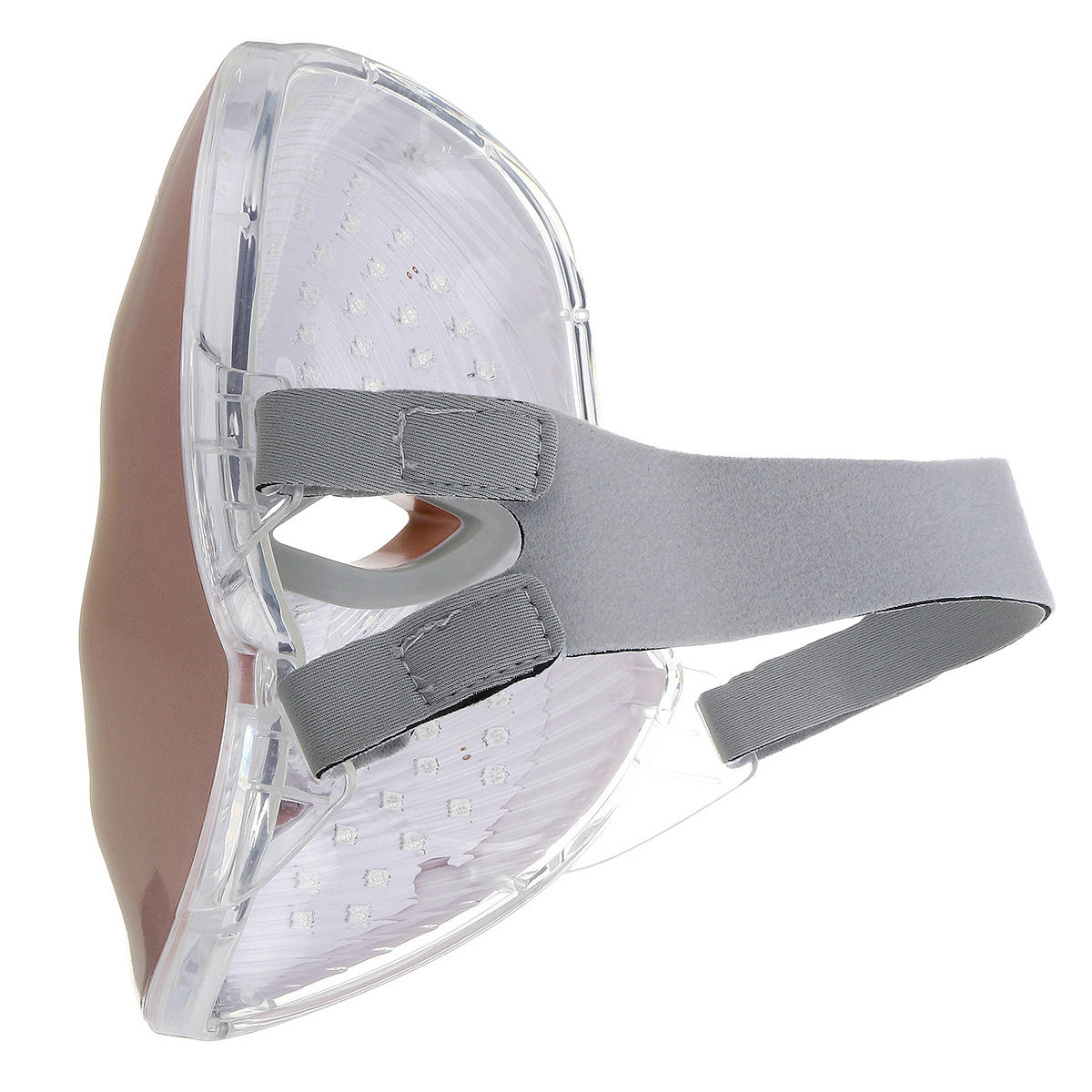 Rose Gold 7-Color LED Light Photon Face Mask - Beauty Machine for Photon Therapy and Treatment