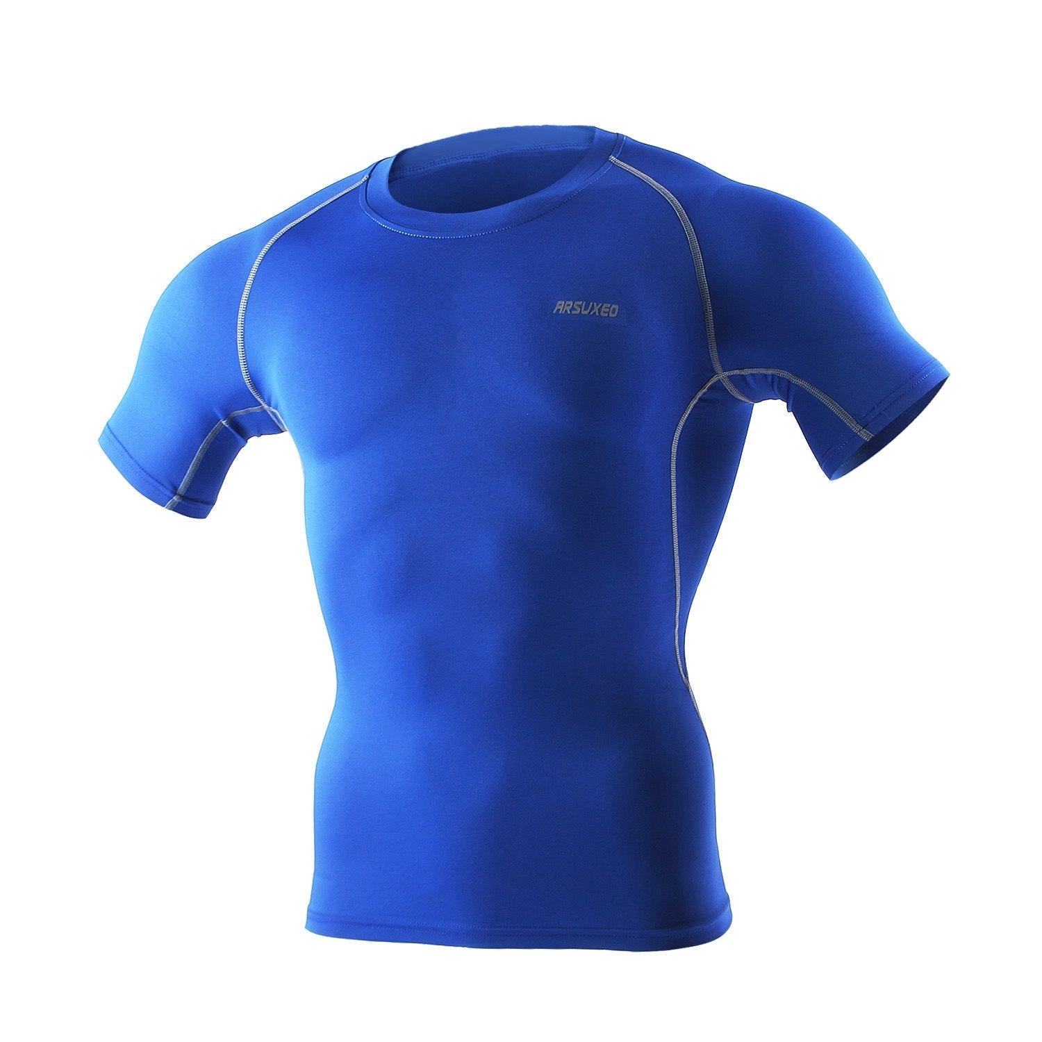 Breathable Quick-Dry Outdoor Cycling Jersey - Short Sleeve, Elastic, Tight Fit Bicycle Clothes