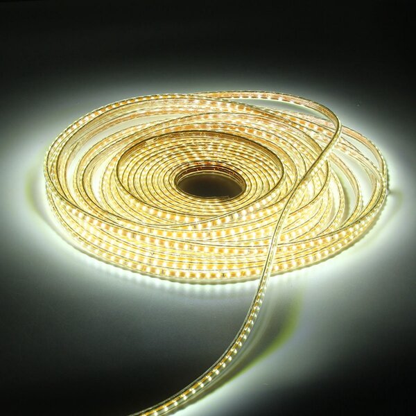 15M Waterproof SMD3014 LED Rope Light - Indoor/Outdoor Party, Home, Christmas Decoration, 220V