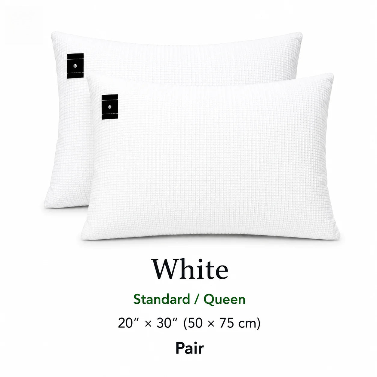 7HealthWell | EarthSc™ Grounding Pillowcase (Gray/White) - For Restful Sleep & Everyday Calm