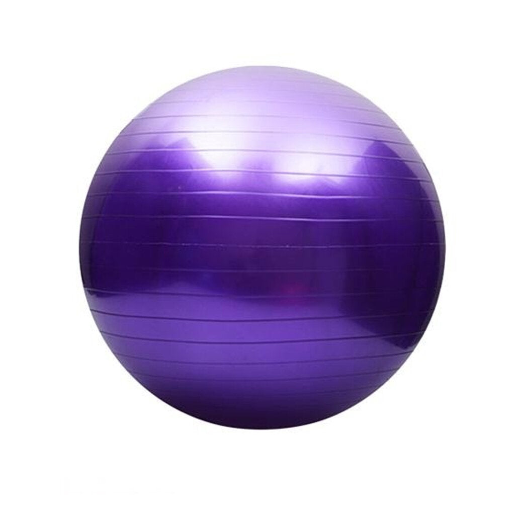 330lb Max Load Yoga Ball with Air Pump for Home Gym, Workouts, Pilates, and Fitness Training