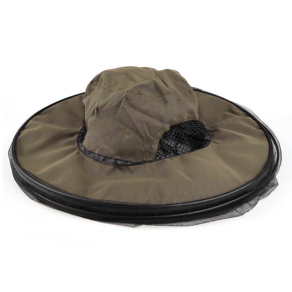 Mosquito Repellent Beekeeping Hat with Mesh Face Shield and Neck Cover