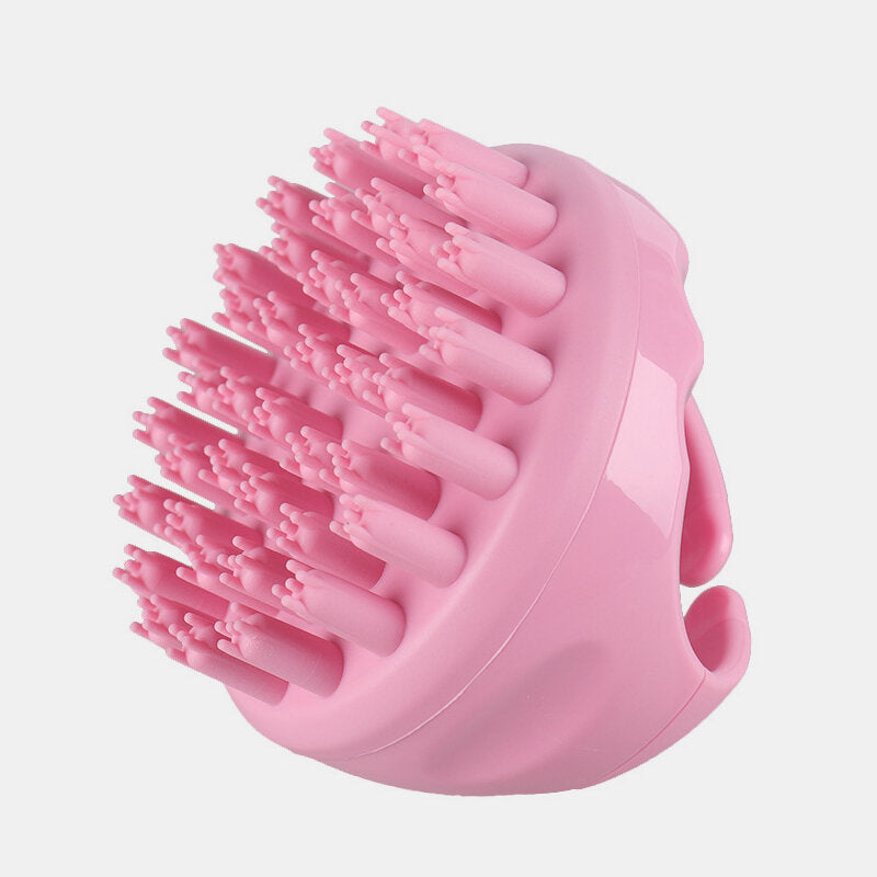 Soft Silicone Hair Scalp Massager Brush for Shampoo, Dandruff, and Exfoliating Treatment