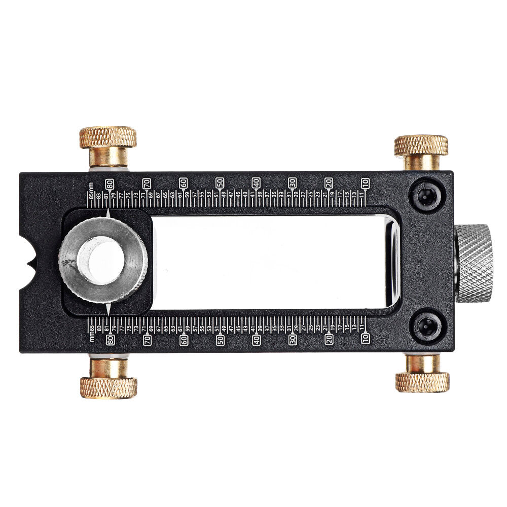 Cabinet Hardware Drill Jig - 6/8/10/12mm Hole Punch Locator for Furniture and Baby Cribs