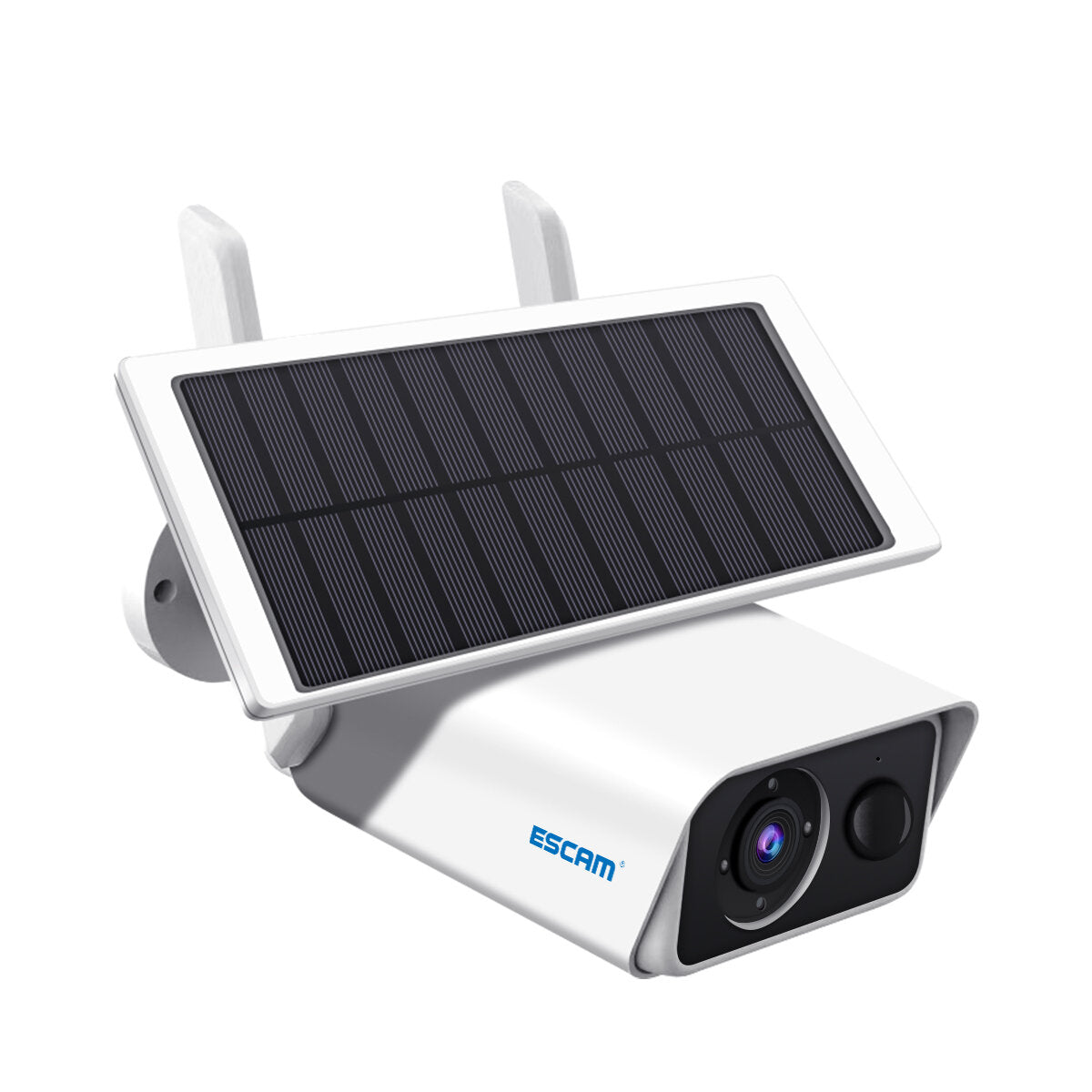 3MP Wireless Solar Battery Camera: PIR Motion Detection, Night Vision, Two-Way Audio, Cloud Storage, IP66 Waterproof, ICSEE APP