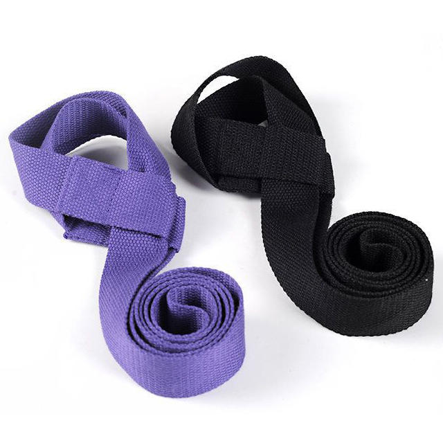 Adjustable Cotton Yoga Mat Strap Sling, 37-59 inches for Standard & Thick Fitness Mats