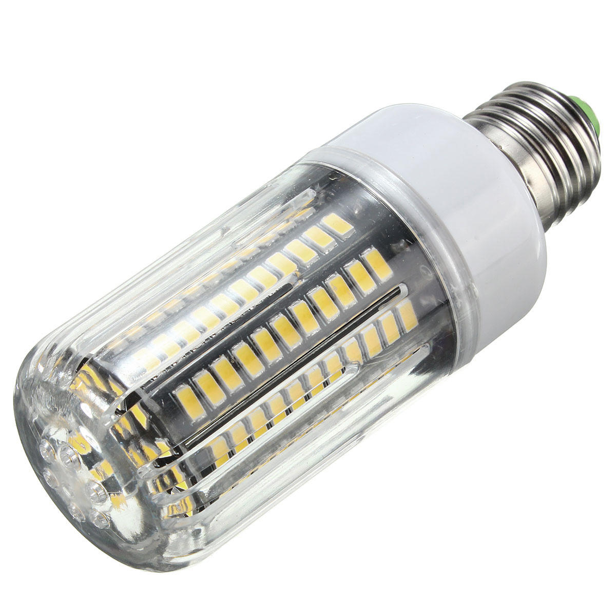 E27 E14 E12E E17 B22 15W 130 SMD 5736 LED Maisbirne Reines/Warmweiß Abdeckung AC85-265V