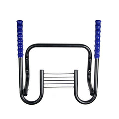 Heavy Duty 100KG Load-Bearing Foldable Wall Mount Bicycle Storage Rack with Rubber Hook