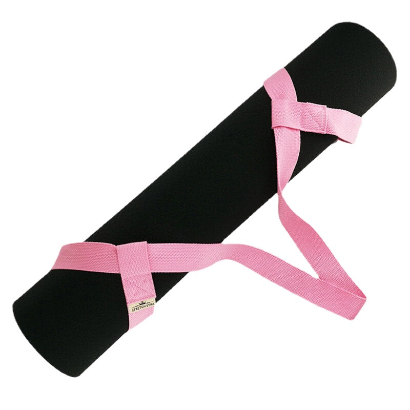 Adjustable Yoga Mat Belt - Stretch Sports Sling Shoulder Strap for Fitness and Storage