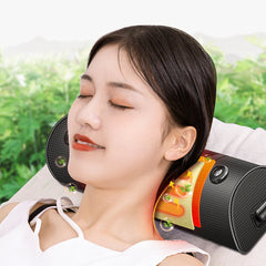 Intelligent Overheating Protection Cervical Spine Massager - Detachable Airbag Neck Pillow, Electric Massager