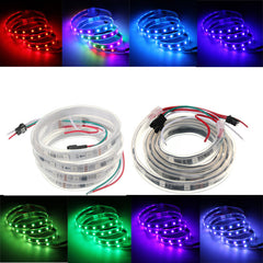 1M LED Strip 48 SMD 5050 RGB Dream Color Waterproof IP65 DC 12V