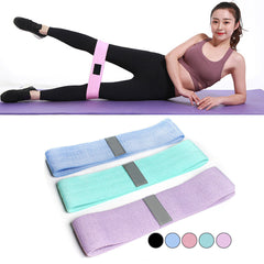 120Lbs Non-Slip Resistance Bands M-XL for Home Fitness, Body Shaping, Slimming, Yoga, and Leg Exercises