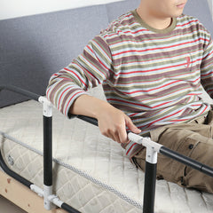 Portable Adjustable Bed Guardrail for Elderly, Children, and Adults - Safety Hand Rails and Security Fence