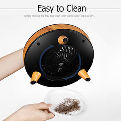 3W Smart LED UV Mosquito Killer Lamp - Physical Mosquito Dispeller & Light Control Bug Collector