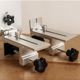 Adjustable Rail Lift Clamps with Sliding Tenon for Different Table Heights