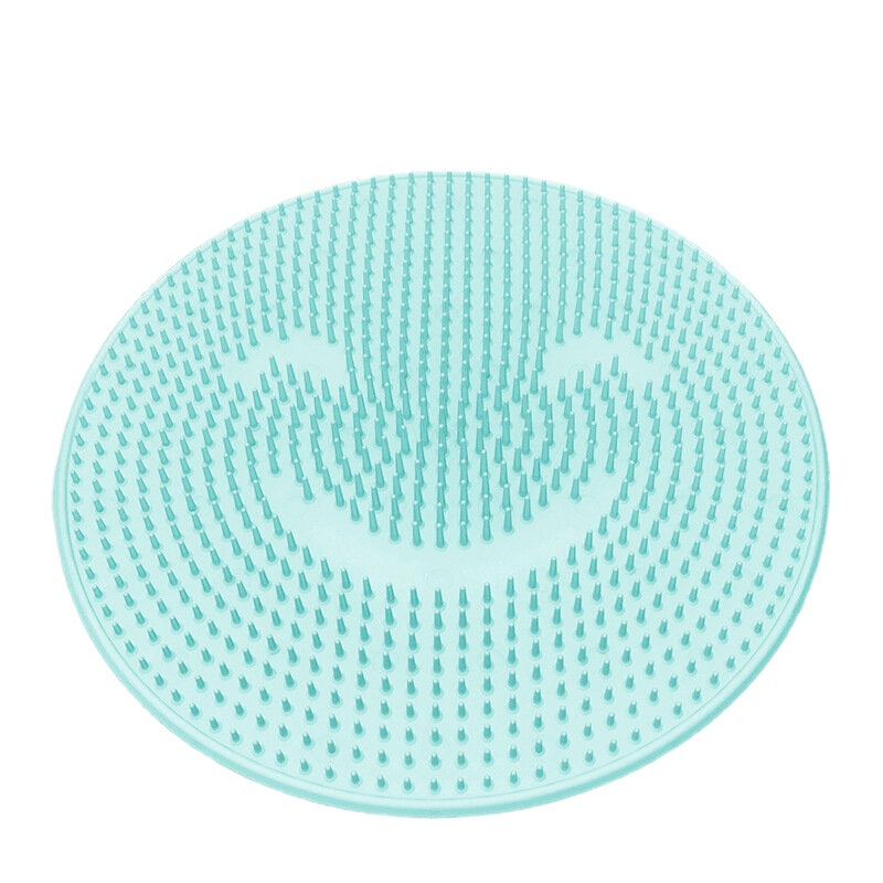 Non-Slip Silicone Foot Massager Cushion Mat with Suction Cups for Shower and Bath