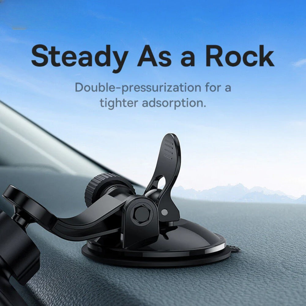 Auto Clamping Car Phone Holder for iPhone 14, Samsung, Xiaomi, 5.4-7.2 inch - Universal Fit