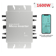 1600W MPPT Grid Tie Micro Inverter 120V/230V Waterproof with WIFI